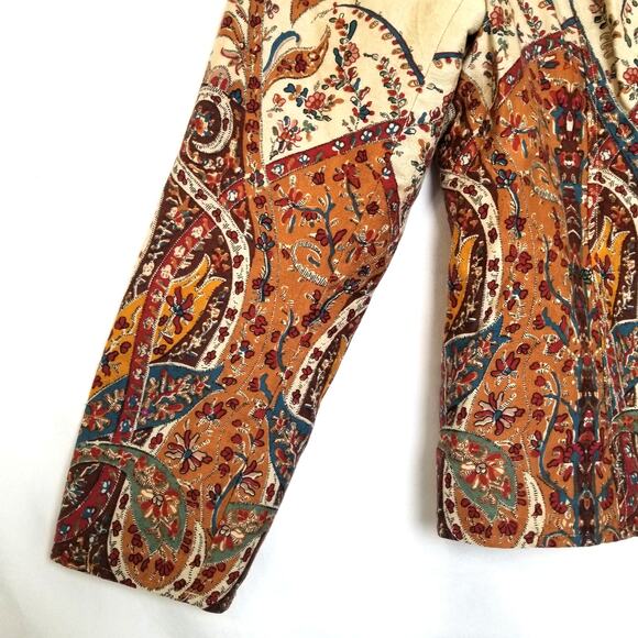 Vintage Coldwater Creek Cream and Red Blazer - Picture 4 of 11